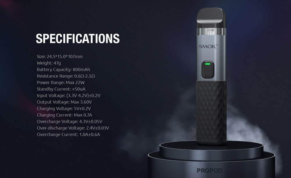 Smok Propod Teknik Özellikler